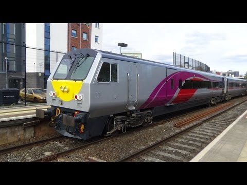 IE 201 Class loco 206 - Enterprise Test Train - Belfast Central 14/10/15