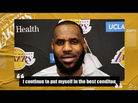 湖人隊戰勝鵜鶘隊，未來可能的休息時間｜NBA on ESPN (LeBron James on Lakers' win over Pelicans, potential rest in the future | NBA on ESPN)