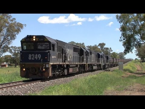 PN Coal Train at Braefield.  Wed 03/11/10