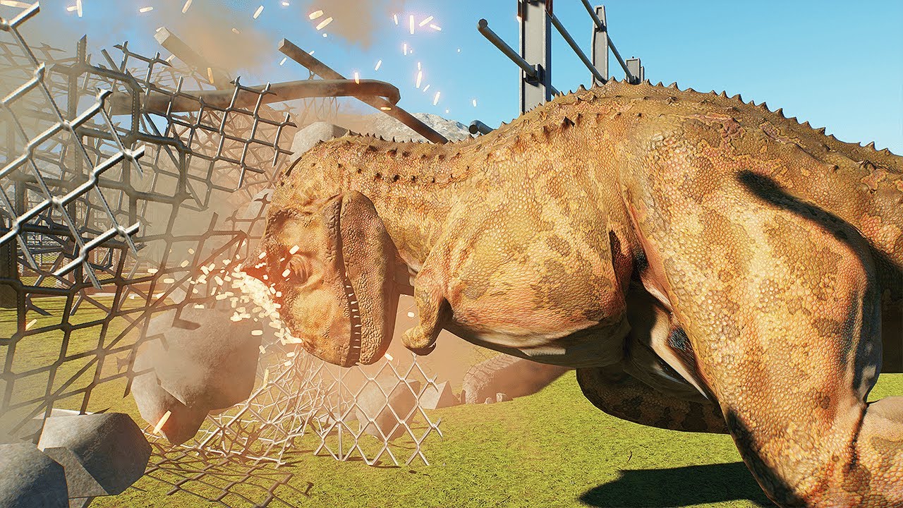 フェンス壊しレースというものをやってみる（福女レースの告知あり）【ジュラシックワールドエボリューション3】