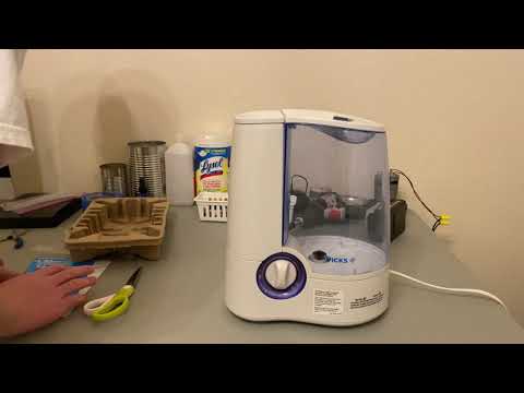 Vicks Humidifier Unboxing