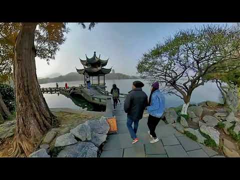 Lago Oeste Hangzhou Xi Hu Zhejiang China