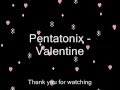 Pentatonix - Valentine (Piano Ver.) 