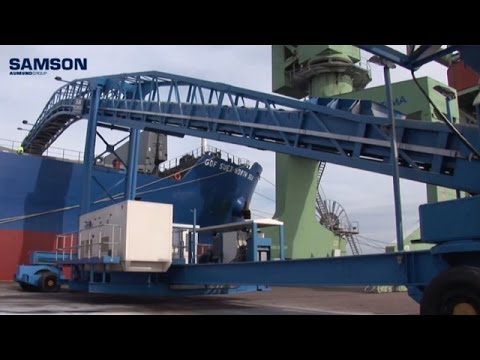 SAMSON Shiploader - Kotka Harbour Finland