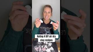 Testing 4 DIY Air Dry Clay Recipes for Christmas Ornaments: Best and Worst
