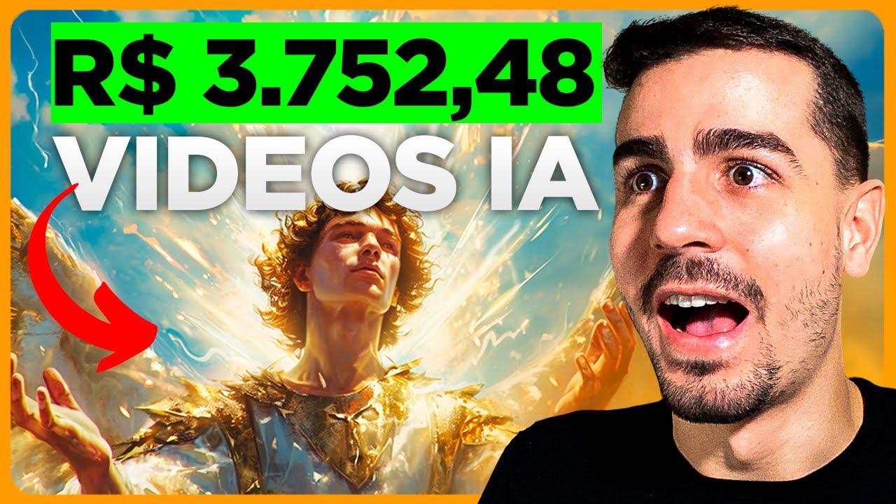 Faturei R$ 3752,48 Com Vídeos de Inteligência Artificial - Tutorial Passo a Passo