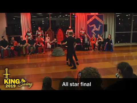 King Swing 2019 Zoltan Jaszai & Olya Khvan 1st place All Star Jack & Jill
