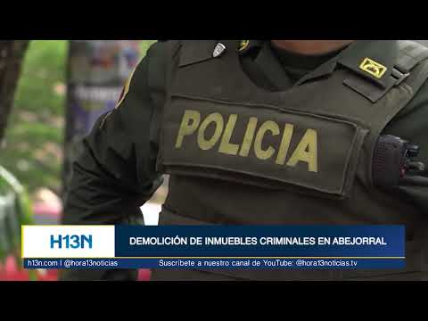 Tumbaron tres casas en Abejorral, vendían drogas y eran focos de inseguridad