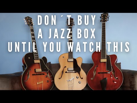 Most Famous Types of ARCHTOP JAZZ GUITARS COMPARISON | Electric, Acoustic & Both Blended Sound Test
