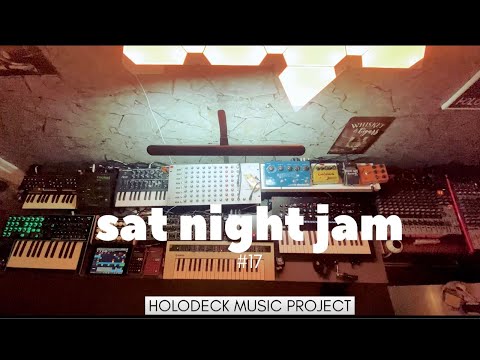 Saturday Night Jam #17 main act: Vermona DRM1 MK3 and some analog buddy’s