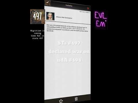 Last war of RoC season 2 - Thank you everyone - Rise of Empires