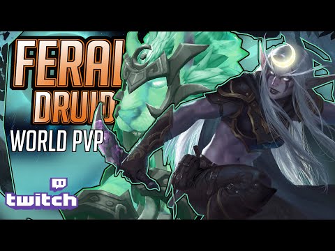 The Second I Switched Night Elf... A Ret Paladin was Waiting  | Feral Druid   |  World PVP