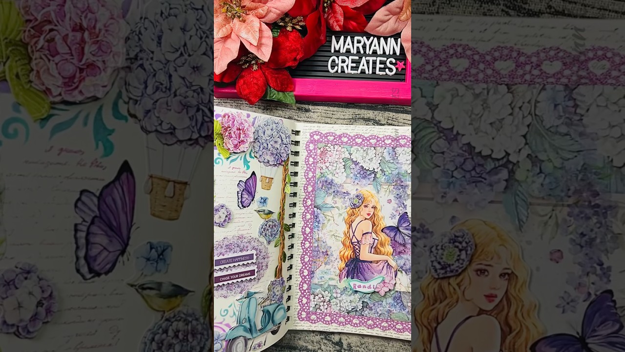JOURNAL WITH ME  #scrapbooking #artjournalling #journal #creativejournaling #journaling #scrapbook