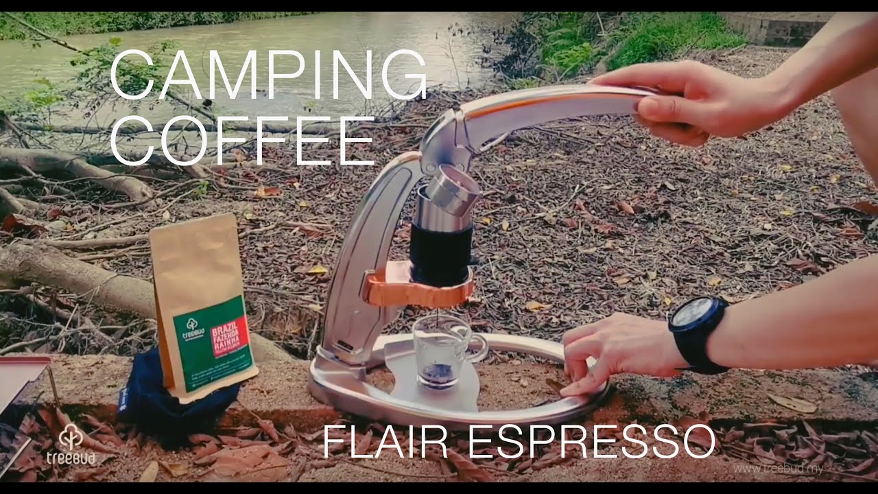 แคมป์ปิ้งคอฟฟี่ ชงกาแฟด้วยเครื่อง Flair espresso