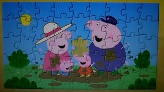 Peppa Pig Puzzle Games | Learning Games | Rompecabezas De Peppa Pig |  quebra-cabeça