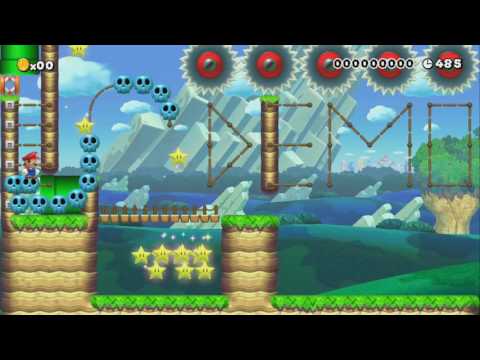 Get the Star (gimmick) by Cubeguy 一SUPER MARIO MAKER一 No Commentary 1AO