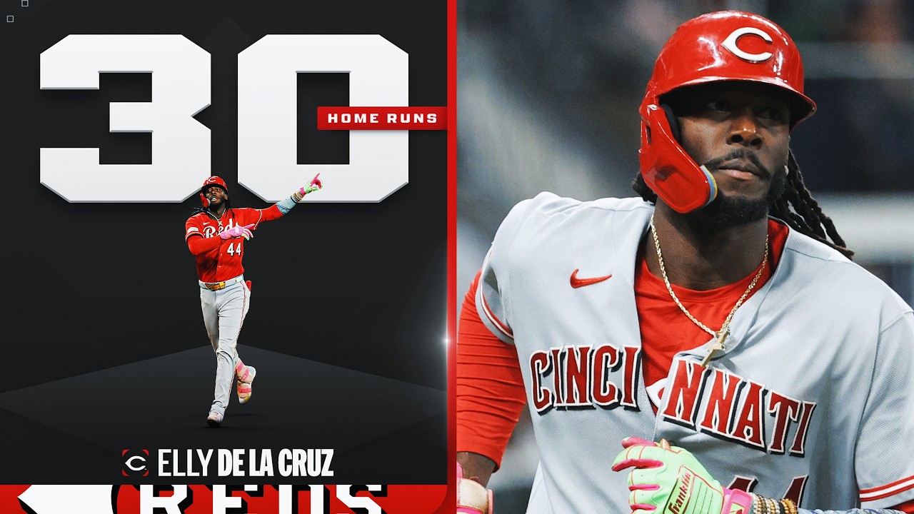 HR NO. 30 FOR ELLY! Elly De La Cruz has his first 30 homer season! 💥 | MLB Highlights