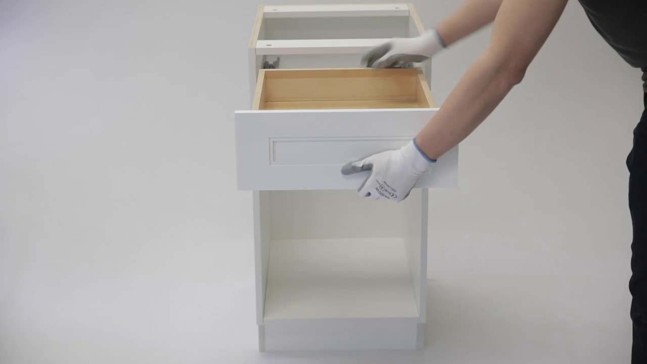 ClassicBrand regular base cabinet assembly guide