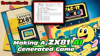 ZX81 game by ChatGPT.... It will be Amazing ;-)