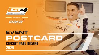 Postcard I GT4 European Series Powered by RAFA Racing Club 2024 I Circuit Paul Ricard