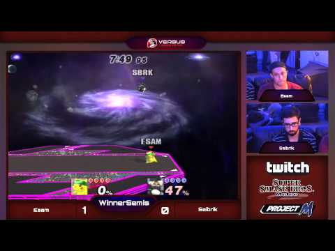 VS Weekly 5/28/14 - Winners Semis - Esam (Samus) vs Seibrik (Sheik) - Project M