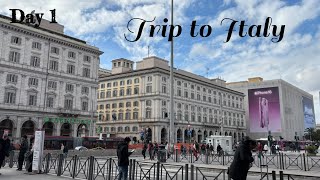【Vlog】Trip to Italy🇮🇹 from Malaysia 【Day 1】
