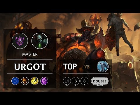 Urgot Top vs Volibear - EUW Master Patch 9.19