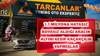 1.1 milyona hatasız boyasız araç aldı. X ekspertiz aracın alt şaseleri