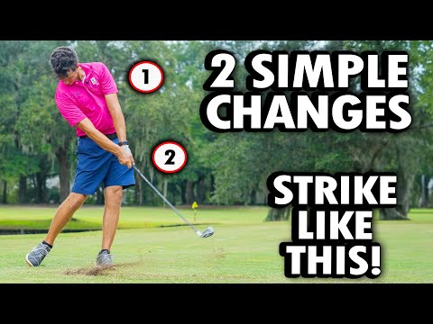 Left Arm Straight and Weight Forward - 2 Must Have Keys to Shoot 70s or Better