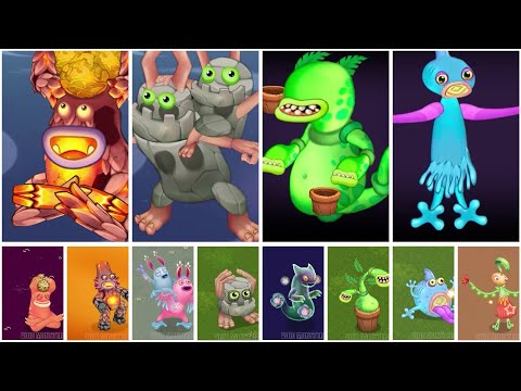 MONSTERS FUSIONS in MSM | Monsters Was Transformed | My Singing Monsters | PART 36