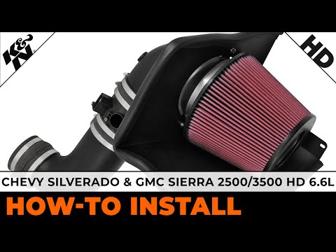 Chevy Silverado, GMC Sierra 2500/3500 HD 6.6L [#63-3087] Air Intake Installation