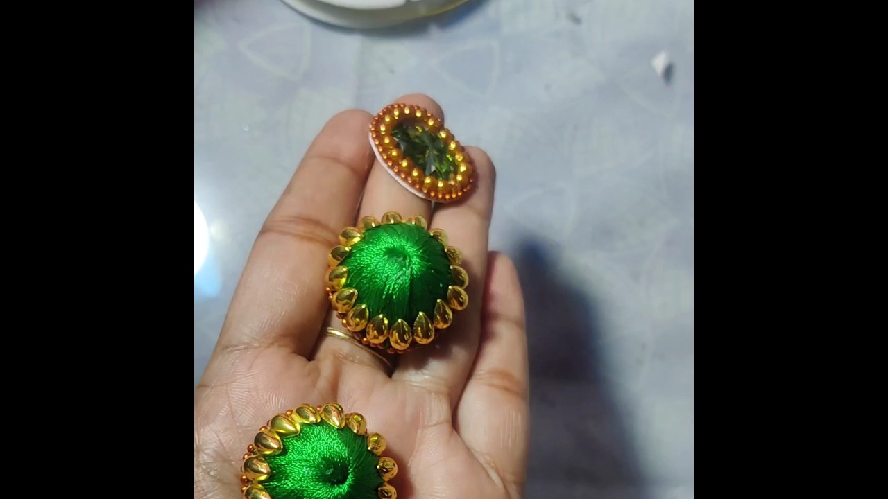 easy way to make jhumka 😍🤩  #shorts #ytshorts #viral