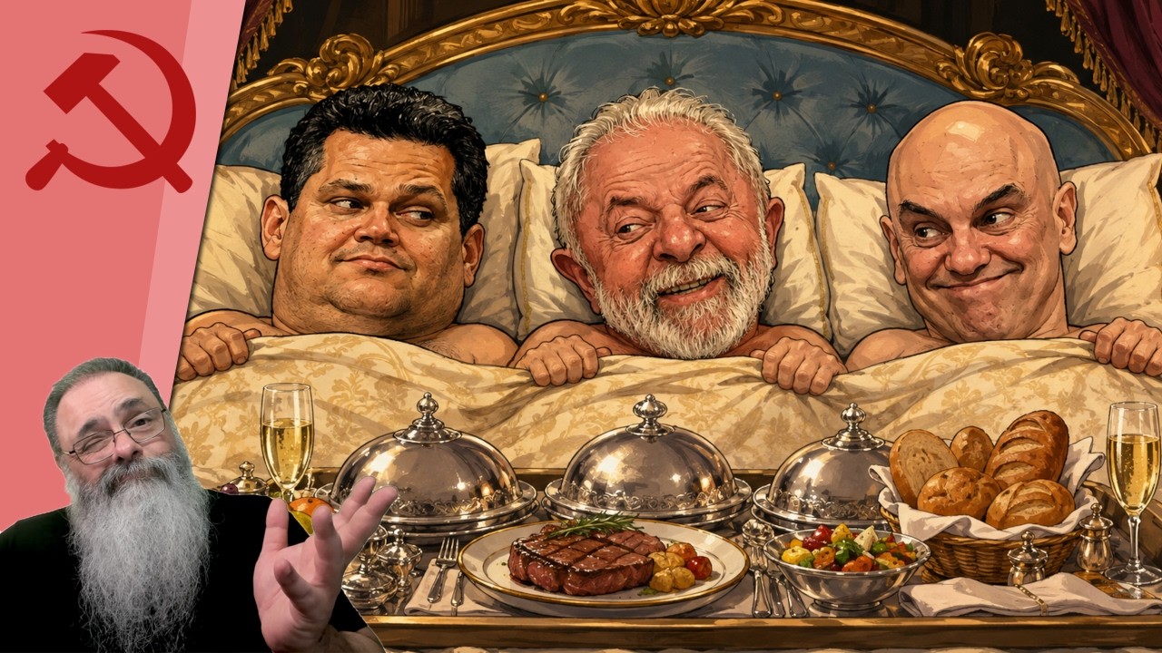 ALCOLUMBRE faz as PAZES com LULA na CASA do XANDÃO: REPÚBLICA da SURUBA