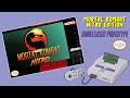 Mortal Kombat 1 Nitro Edition Unreleased Prototype For Super Nintendo