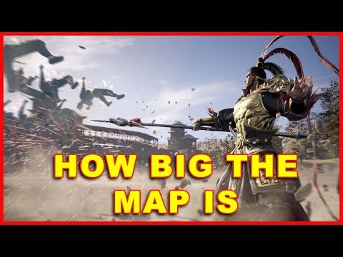 How Long to Cross Dynasty Warriors 9's Map (Big World)