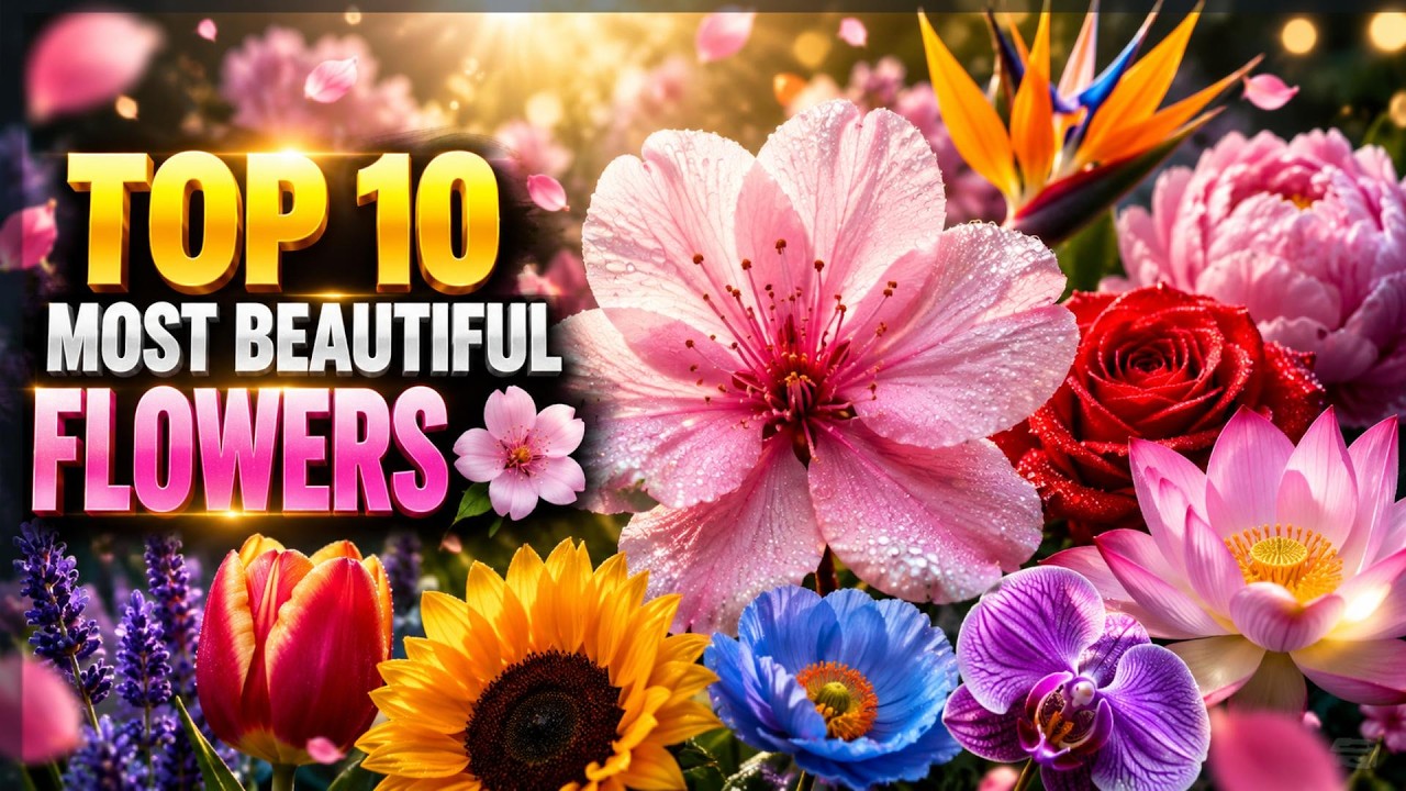 10 Amazing Flowers That Are Among the Most Beautiful in the World