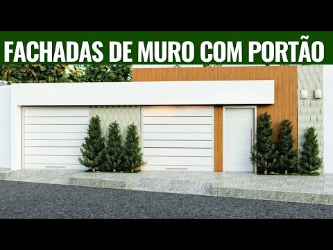 Transformando a fachada da sua casa ideias de muros e portões modernos