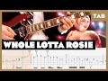 AC/DC - Whole Lotta Rosie - Guitar Tab | Lesson | Cover | Tutorial