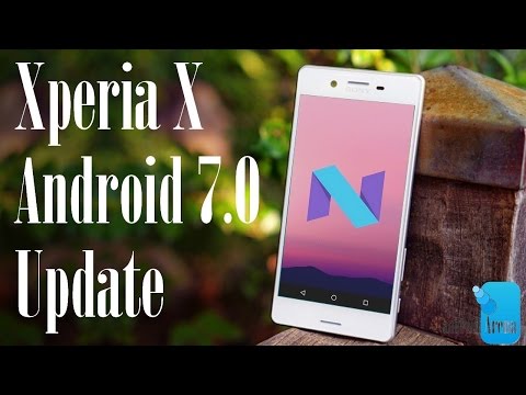 Sony Xperia X Performance android 7