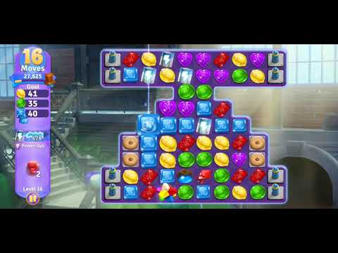 Willy Wonka's World of Candy - Level 16 Complete - No Hacks / No Boosters (Android/IOS)