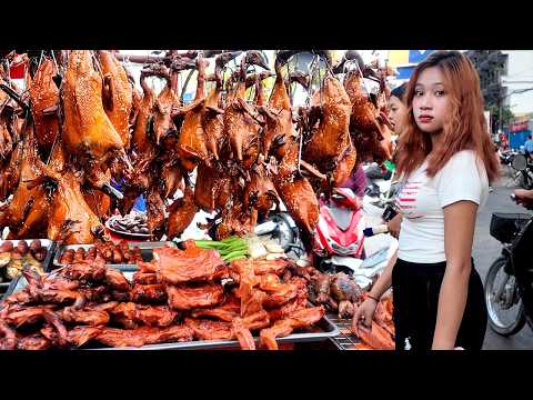 Best CAMBODIAN Street Food - Lunar New Year Chiness 2026, Walking Tour Kandal Market, Phnom Penh