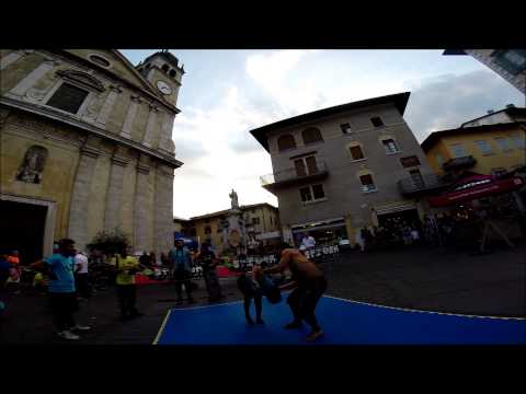 Spider Slacklines @ Arco Rock Master 2014