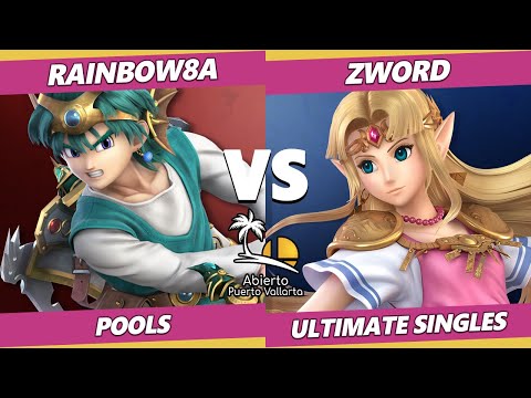 Abierto Puerto Vallarta - RAINBOW8A (Hero) Vs. Zword (Zelda) SSBU Ultimate Tournament