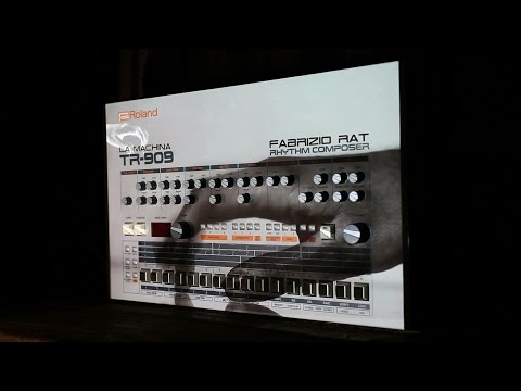 Fabrizio Rat | La Machina - HAMMER [TR909 videoclip]