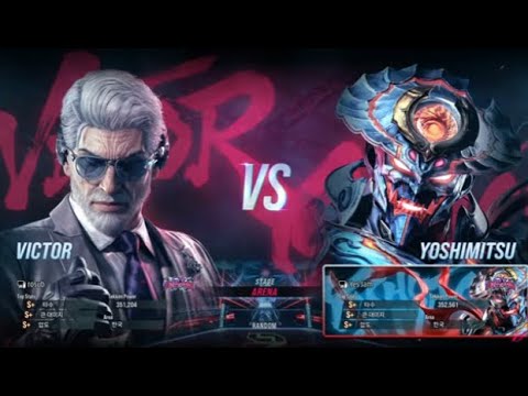 rosub (victor) VS eyemusician (yoshimitsu) - Tekken 8 Rank Match