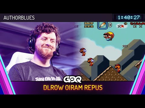 dlroW oiraM repuS by authorblues in 1:40:27 - Awesome Games Done Quick 2026