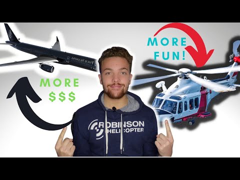 Helicopters vs Airplanes | which did I choose?? | Pilot time Breakdown