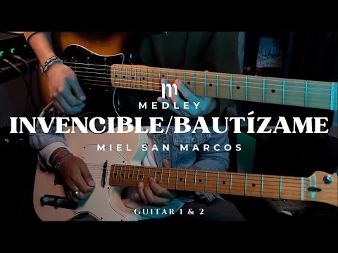 MIEL SAN MARCOS | INVENCIBLE/BAUTÍZAME |  Guitar 1 & 2 @RobertoPradojr @Mielsanmarcos ​⁠