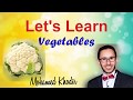 Let S Learn Vegetables Cauliflower Speech Language Therapy At Home Mohamed Khodir