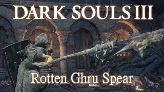 Rotten Ghru Spear Moveset (Dark Souls 3)